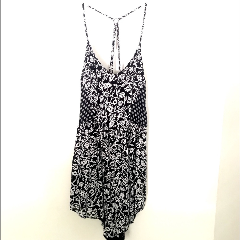 🍀🍀 patchwork floral print dress